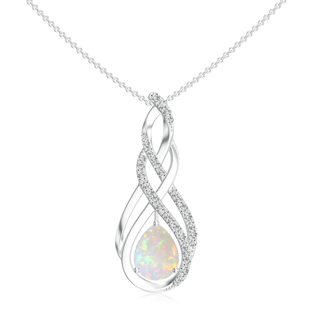 18K White Gold Vermeil