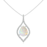 18K White Gold Vermeil