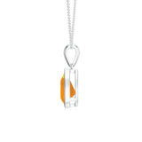 18K White Gold Vermeil