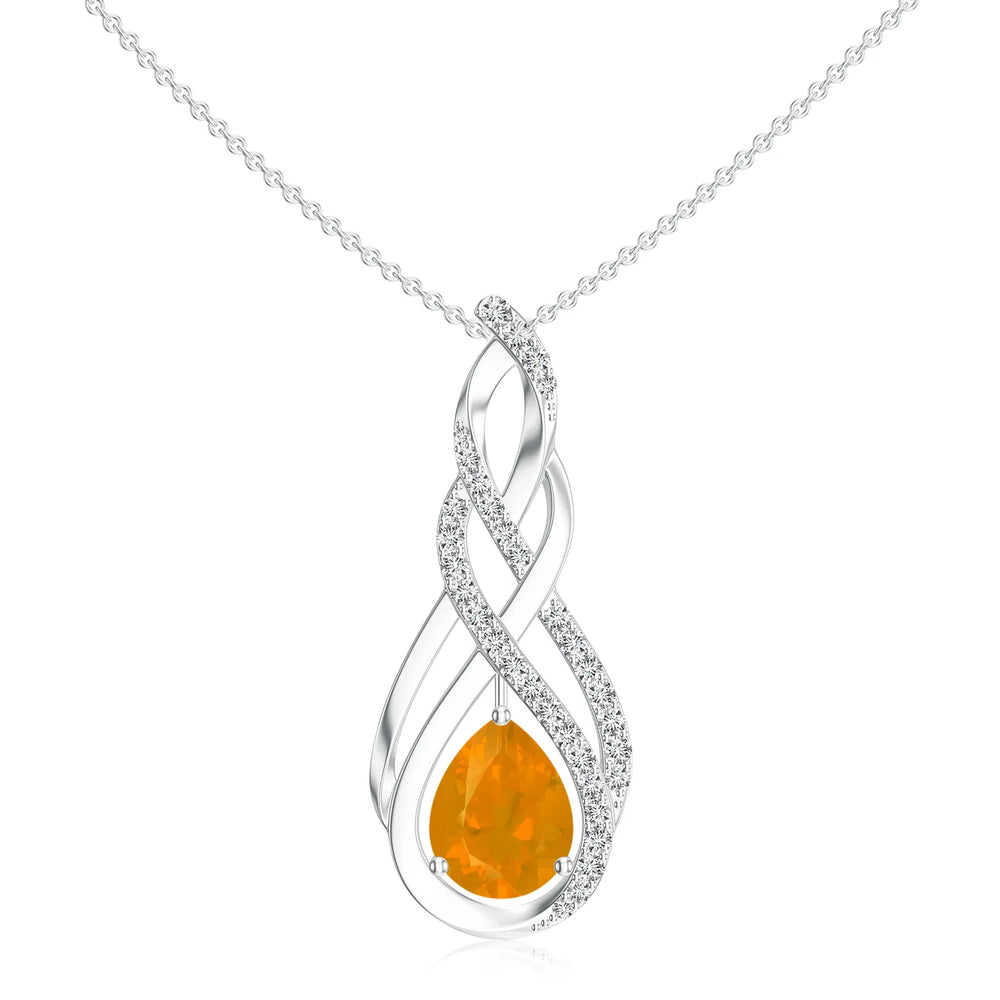 18K White Gold Vermeil