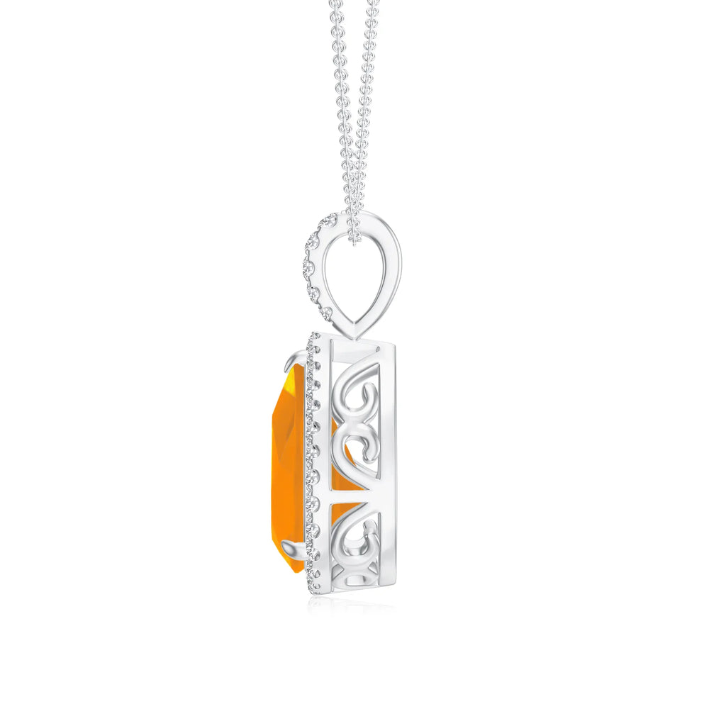 18K White Gold Vermeil