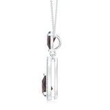 18K White Gold Vermeil
