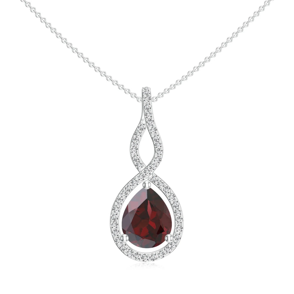 18K White Gold Vermeil
