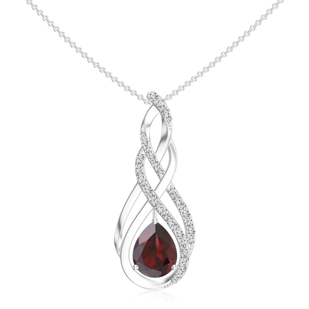 18K White Gold Vermeil
