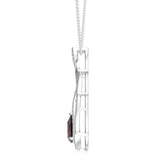 18K White Gold Vermeil