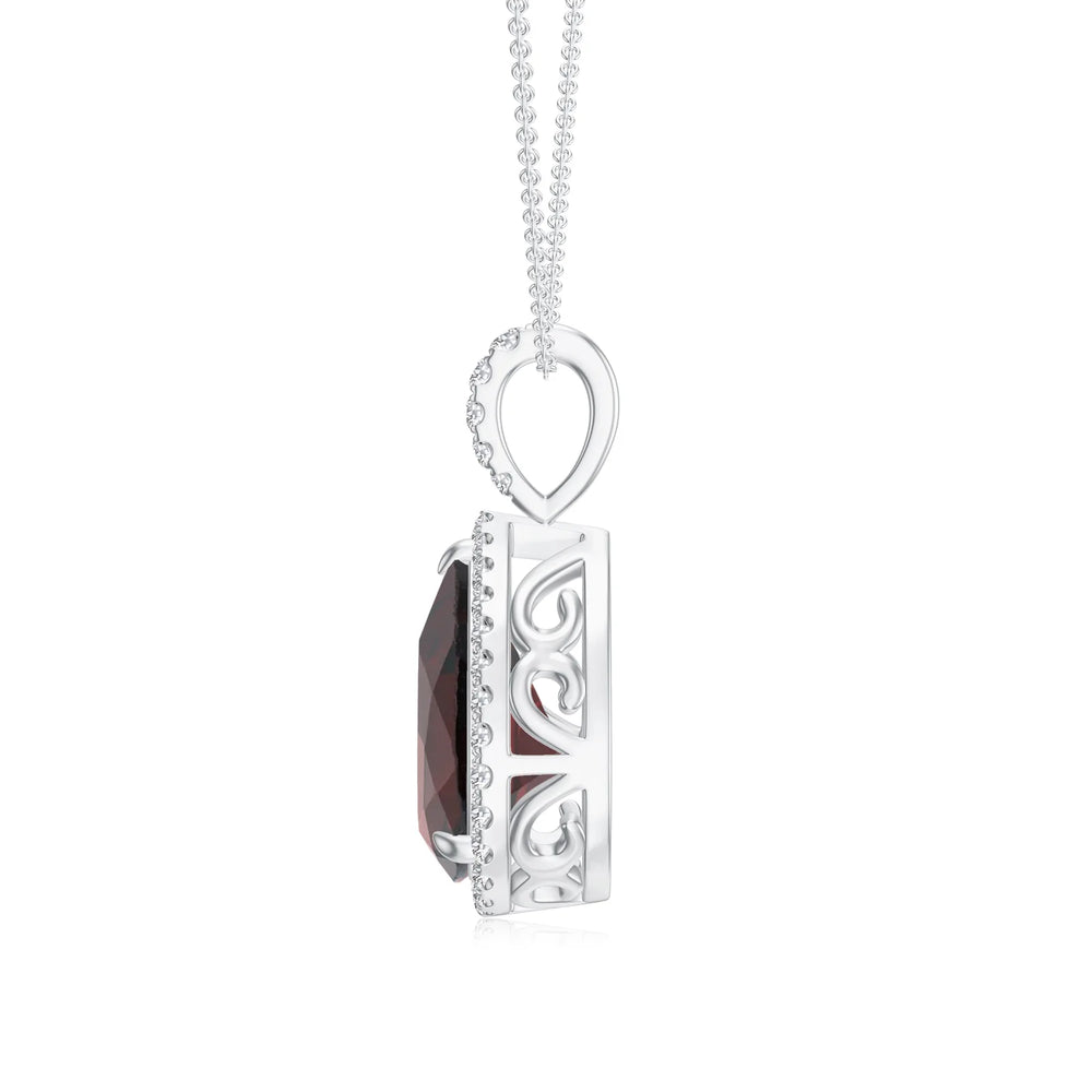 18K White Gold Vermeil