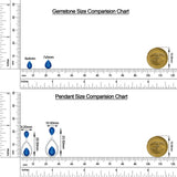 18K White Gold Vermeil