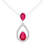 18K White Gold Vermeil