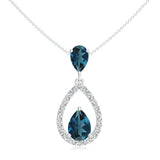 18K White Gold Vermeil