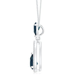 18K White Gold Vermeil