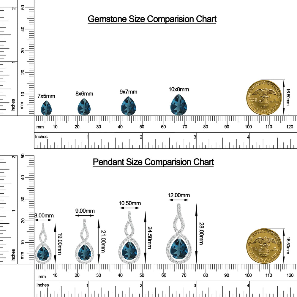 18K White Gold Vermeil