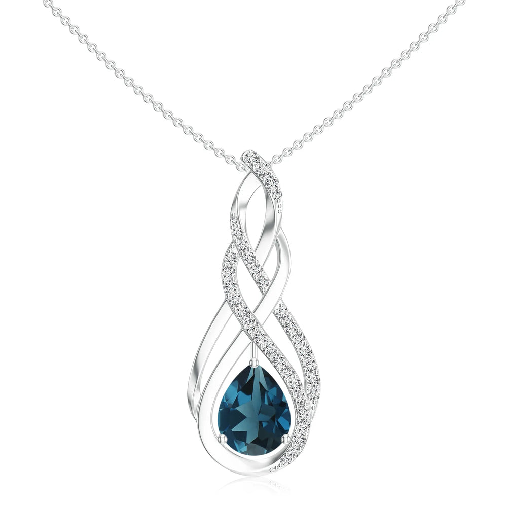18K White Gold Vermeil