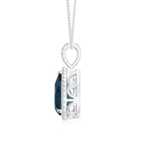 18K White Gold Vermeil