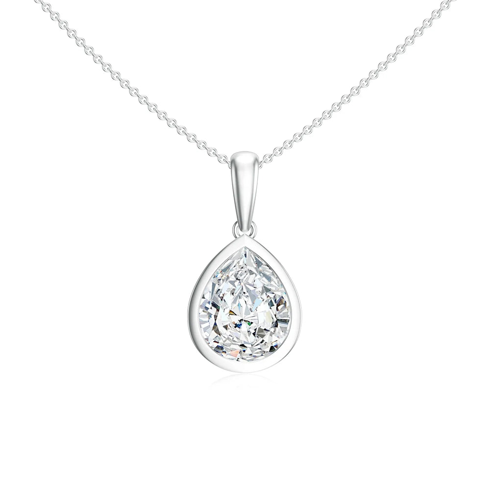 18K White Gold Vermeil