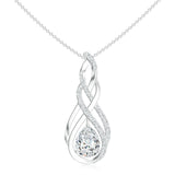 18K White Gold Vermeil