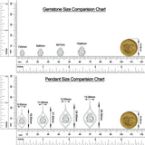 18K White Gold Vermeil