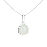 18K White Gold Vermeil