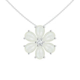 18K White Gold Vermeil
