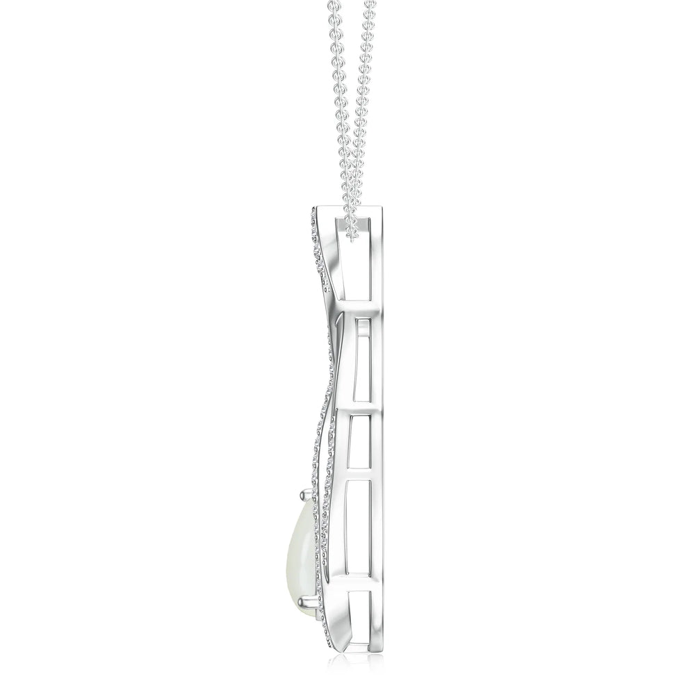 18K White Gold Vermeil