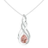 18K White Gold Vermeil