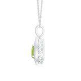18K White Gold Vermeil