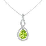 18K White Gold Vermeil