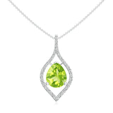 18K White Gold Vermeil
