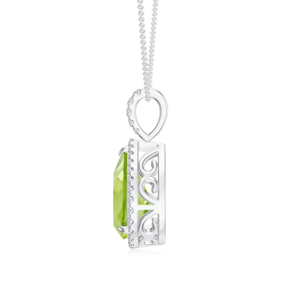 18K White Gold Vermeil