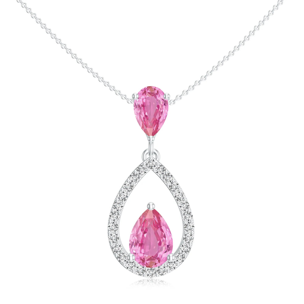 18K White Gold Vermeil