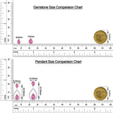 18K White Gold Vermeil