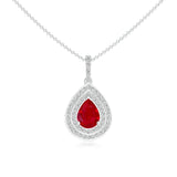 18K White Gold Vermeil