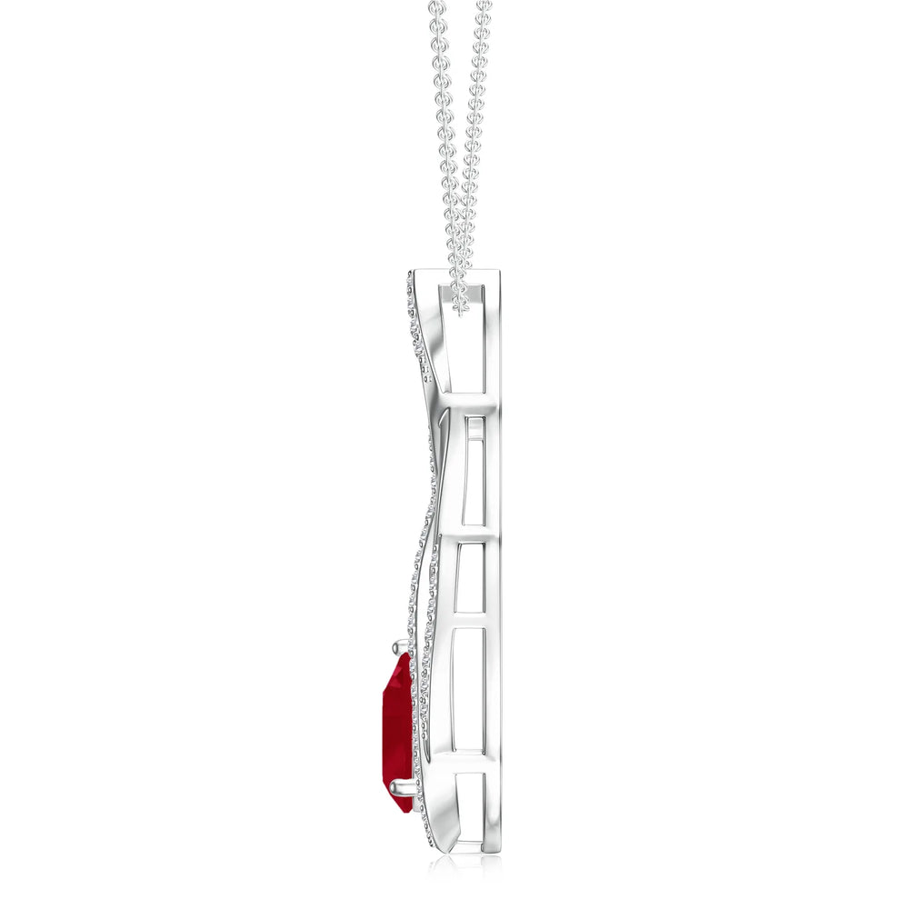 18K White Gold Vermeil