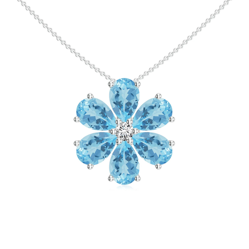 18K White Gold Vermeil