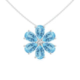 18K White Gold Vermeil