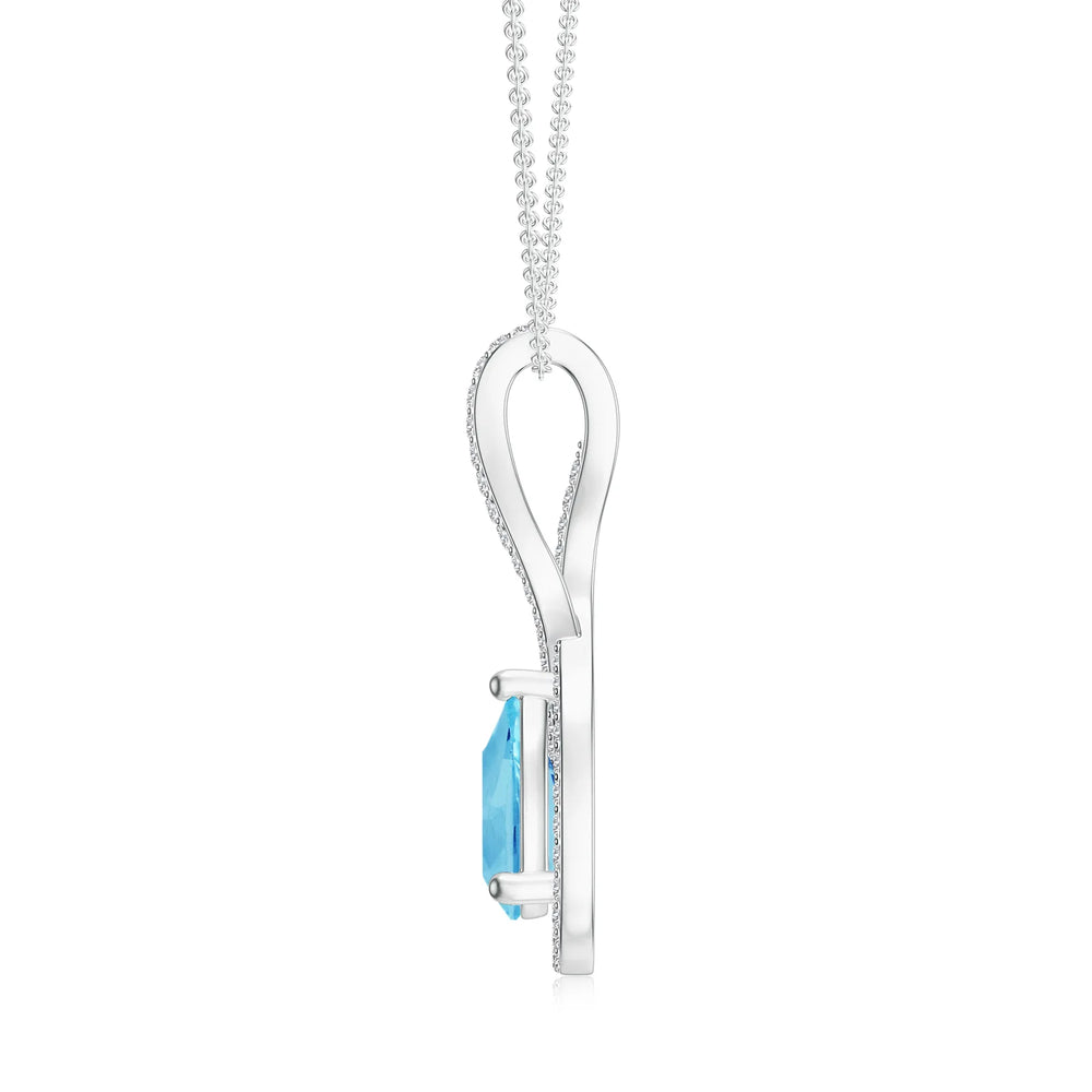 18K White Gold Vermeil
