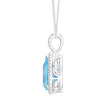 18K White Gold Vermeil