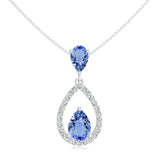 18K White Gold Vermeil