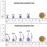 18K White Gold Vermeil