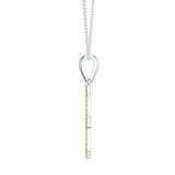 18K White Gold Vermeil