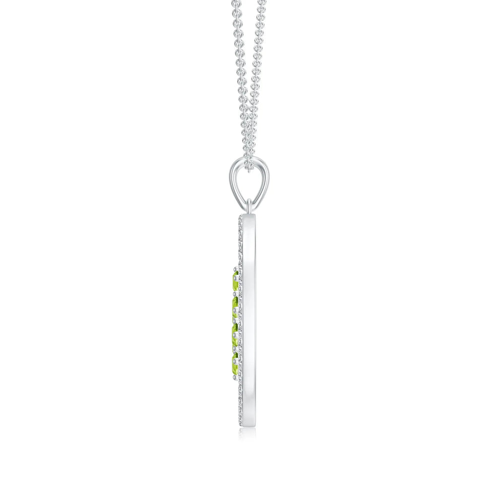 18K White Gold Vermeil