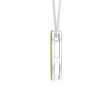 18K White Gold Vermeil