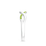 18K White Gold Vermeil