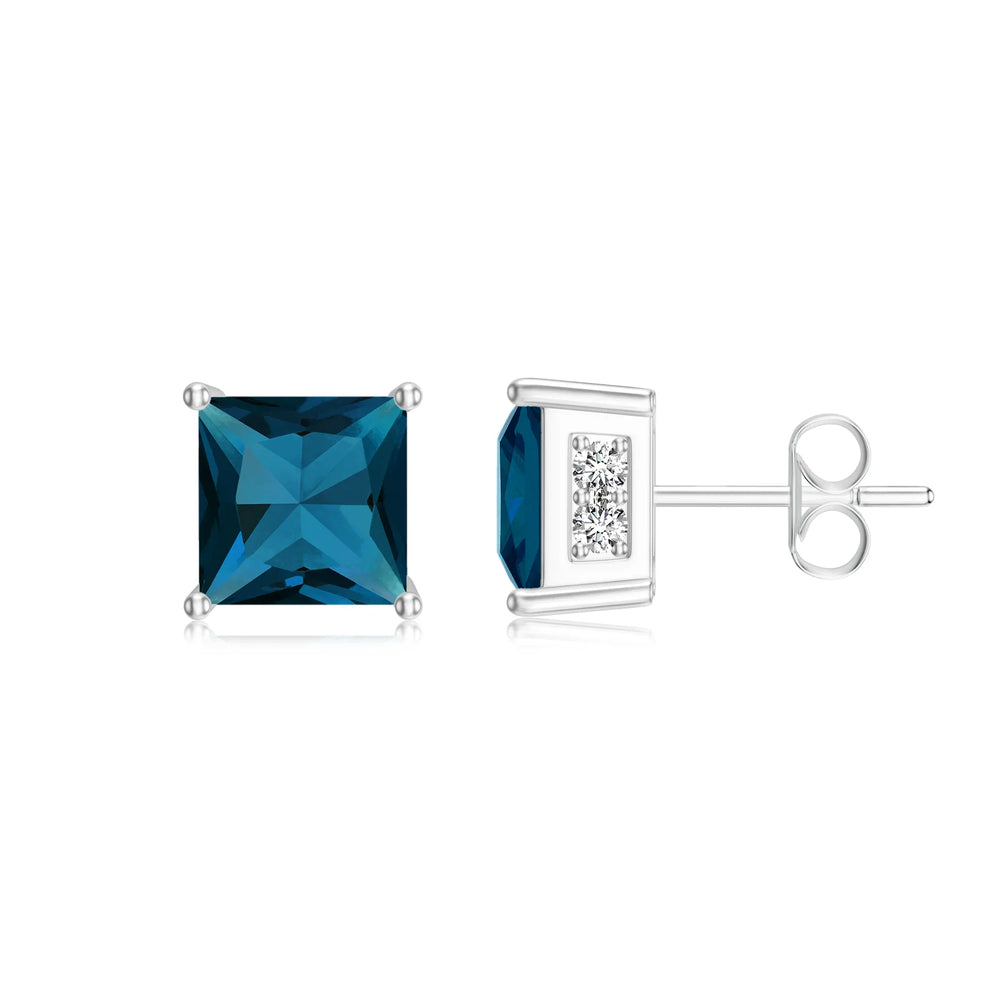 18K White Gold Vermeil