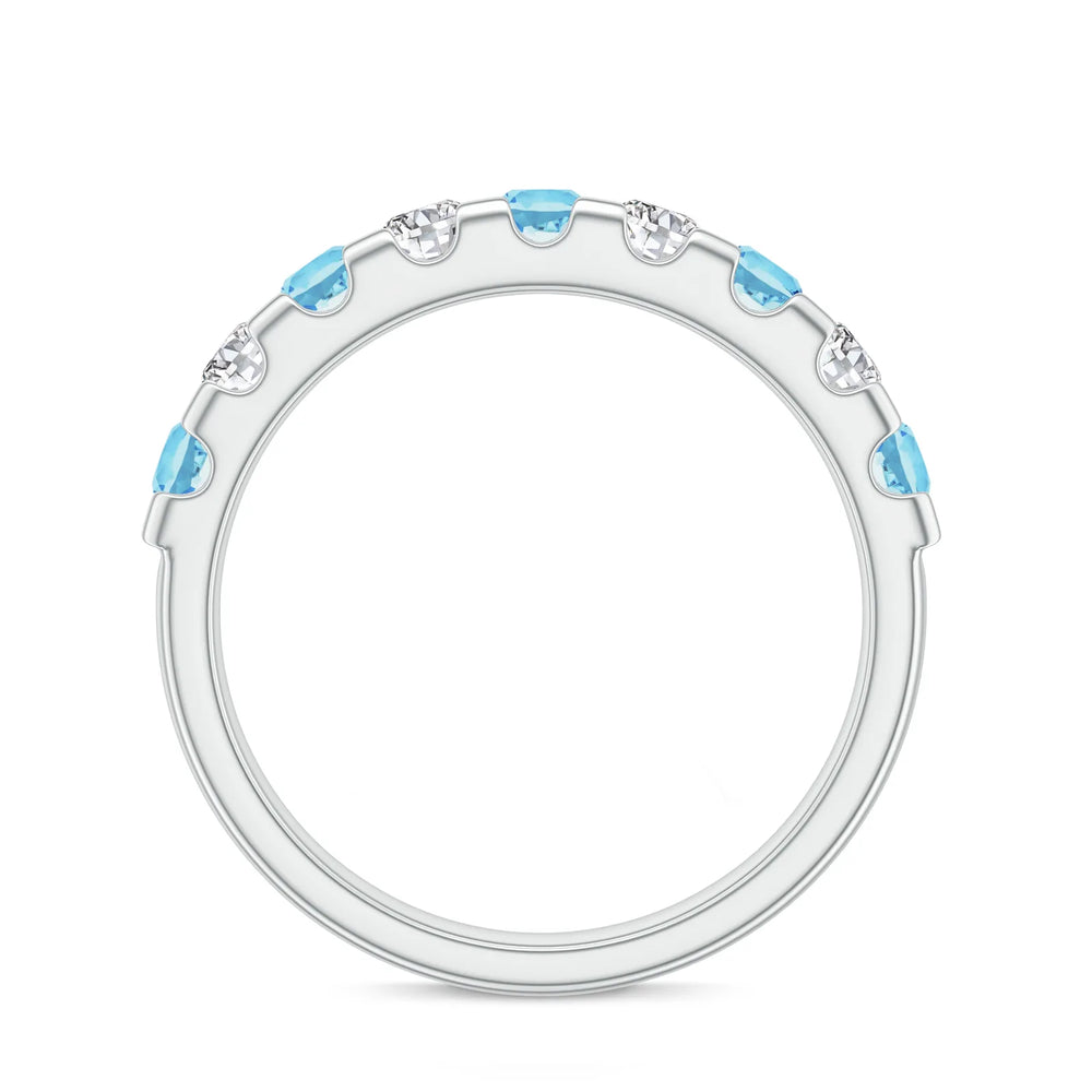 18K White Gold Vermeil