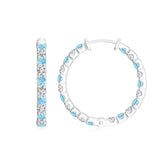 18K White Gold Vermeil