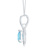 18K White Gold Vermeil