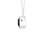 18K White Gold Vermeil