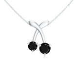 18K White Gold Vermeil