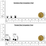 18K White Gold Vermeil