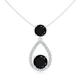 18K White Gold Vermeil